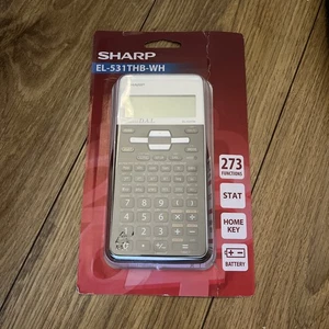 Sharp EL-531THB Scientifc Calculator Black RECOMENDED FOR GCSE 273 FUNCTION STAT - Picture 1 of 4