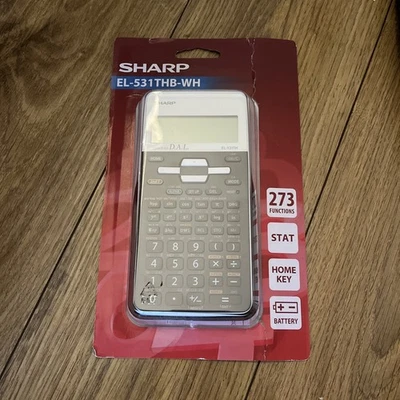 Sharp EL-531THB Scientifc Calculator Black RECOMENDED FOR GCSE 273 FUNCTION STAT - Image 1 of 4