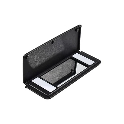 Schminkspiegel Spiegel Schwarz  für Mercedes R129 & W124 Cabrio Sonnenblende - Bild 1 von 4