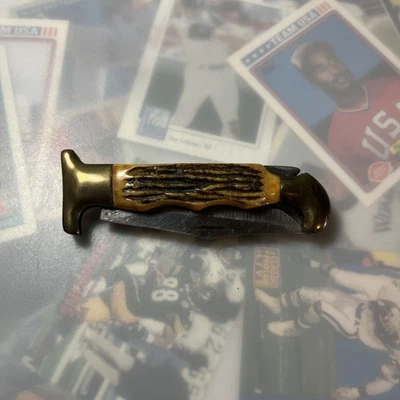 老式 STAG 手柄 PAKISTAN 刀 D16 — 第 1/4 张图片