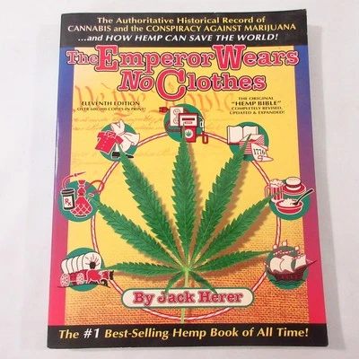 Emperor Wears No Clothes Hemp and Marijuana Conspiracy Jack Herer Pot Bible Uses Foto 1 de 4