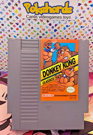 Donkey Kong Classics (Nintendo NES, 1988) Cart Only