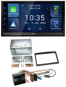 JVC DAB Bluetooth MP3 USB 2DIN Autoradio für Citroen Berlingo C2 C3 Jumpy Profi - Bild 1 von 9