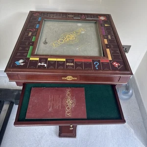 Franklin Mint Monopoly Board Table and Top.(1991) Collectors Edition. Complete. - Picture 1 of 3