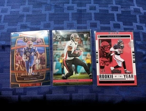 2021-22 Kyle Pitts Rookie Football Cards Lot Of 3, Inserts, RC's - Bild 1 von 7