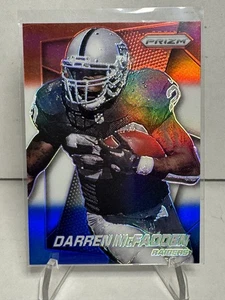 2014 Panini Prizm Red White & Blue Prizm Darren McFadden #186 SP Rare Raiders - Picture 1 of 2