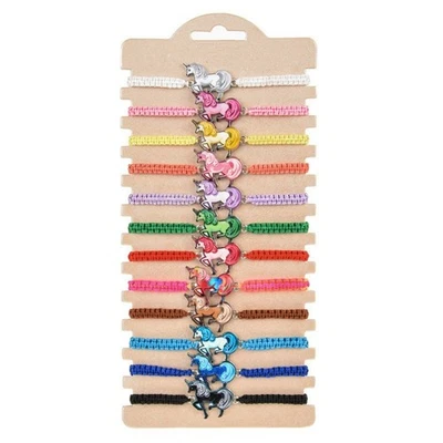  12 Pcs Mädchen Armband Freundschafts Armbänder Schmuck Kinderarmband - Bild 1 von 4