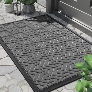 Front Door Mat, Waterproof Indoor Outdoor Welcome Mats for Entrance, Heavy Du... - Picture 1 of 6