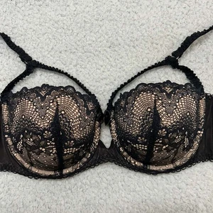 Reggiseno Adore Me 34DD Demi Cucito Coppa Lingerie Imbottito - Foto 1 di 11