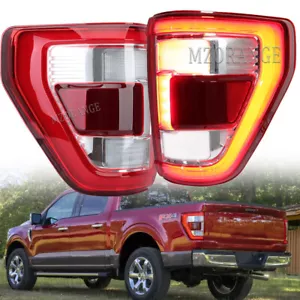 Conjunto de luces traseras LED LED con punto ciego para Ford F-150 F150 2021-2023 - Imagen 1 de 7