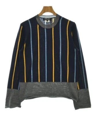 COMME des GARCONS HOMME DEUX Knitwear/Sweater NavyxYellowxBlue S 2200451148018 - Image 1 of 4
