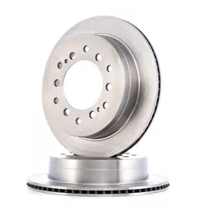 OEM Delphi BG3557 Rear Brake Disc Set 312mm for Toyota FJ Prado 4Runner Lexus GX - Picture 1 of 3