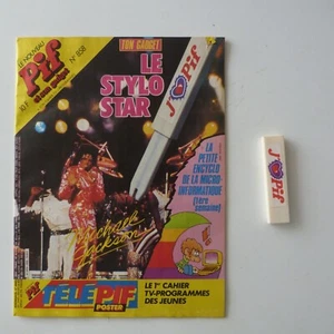 Z  20    BD PIF GADGET AVEC GADGET N  858 MICKAEL JACKSON LE STYLO STAR - Picture 1 of 6