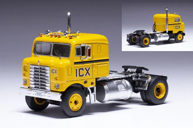 Ixo Model KENWORTH BULLNOSE 1950 YELLOW 1 64