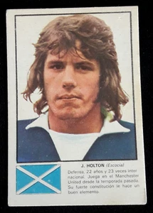 Jim Holton Scotland Team 1974 World Cup WM Figuritas Crack Argentina Card - Picture 1 of 6
