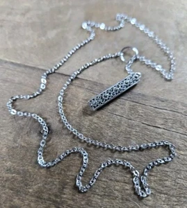 Collana con ciondolo Judith Jack in marcasite sterling 925 - Foto 1 di 3