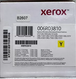 Xerox 006R03810 Toner Cartridge - Yellow - Picture 1 of 1
