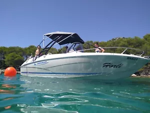 Konsolenboot Quicksilver Commander 600 mit Trailer - Bild 1 von 16
