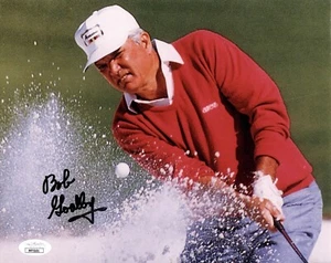 BOB GOALBY Autograph Hand SIGNED 8X10 PHOTO MASTERS PGA TOUR JSA CERTIFIED - Picture 1 of 4