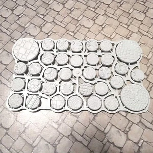 Warhammer Fantasy AoS Mordheim Age of Sigmar 50mm & 25mm Scenic Bases 40K D&D - Picture 1 of 3