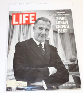 LIFE Magazine May 8 1970 Spiro Agnew Perils Cambodia (5.5) Fine– (FN-) B&B - Picture 1 of 1