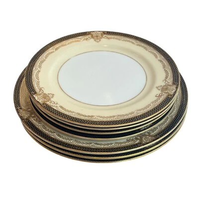 Noritake China Valiere Made Japan Lot 7 Plates - Image 1 of 4