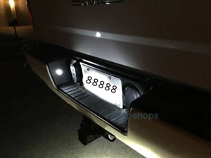 Bright White License Plate Light Bulbs For 14-2017 Chevy Silverado & GMC Sierra - Picture 1 of 11