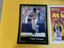 Frank Thomas White Sox Diamond BallStreet 1991 #D20 OVERSIZE RARE Oddball
