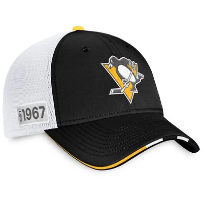 FANATICS NHL Pittsburgh Penguins Cap Baseballkappe Authentic Draft Day 2022 726654576417