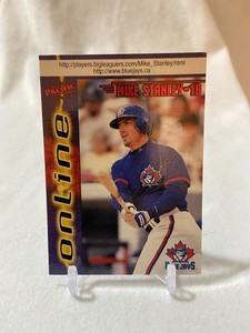 1998 Pacific Online Baseball Card RED #777 Mike Stanley