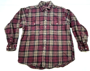 Field Stream Flannel Men's Button Up Medium Shirt Lumber Jack Plaid Outdoor Camp - Picture 1 of 11
