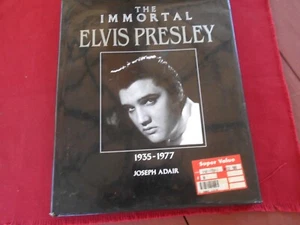 The Immortal Elvis Presley 1935-1977 by Joseph Adair Hardcover/Dust Jacket Book - Picture 1 of 3