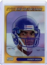 1999 Stadium Club Chrome - Randy Moss - Eyes of the Game - #SCCE26 - Vikings