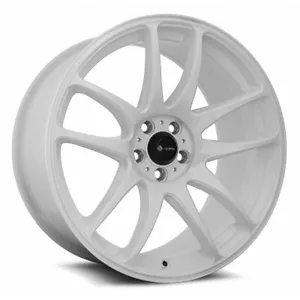 17x8 Vors TR4 5x105 +35 White Wheels (Set of 4) - Picture 1 of 3