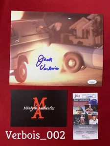 ¡FOTO 8X10 FIRMADA AUTOGRAFIADA POR JACK VERBOIS! ¡HALLOWEEN! ¡BEN TRAMER! Certificado de autenticidad JSA! - Imagen 1 de 1