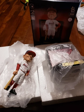 ST. LOUIS CARDINALS STAN MUSIAL JERSEY SHADOW BOX BOBBLEHEAD LIMITED TO 72 #61 Cover