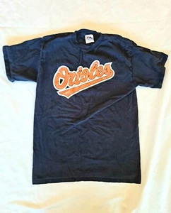 Camiseta de béisbol de colección Baltimore Orioles Majestic MLB negra para hombre talla L - Imagen 1 de 5