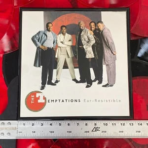 TEMPTATIONS Ear-Resistible CD/LP OFFICIAL PROMO FLAT POSTER - Picture 1 of 4