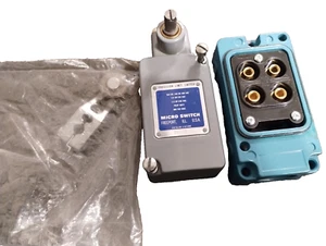 Honeywell Micro Switch Limit Switch 201LS19 w/ Top/Base & Roller Arm - Picture 1 of 5