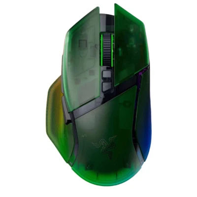 Razer Basilisk V3 Pro 35K Ergonomic Wireless Gaming Mouse - Phantom Green - image 1 of 4
