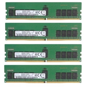 Samsung 64GB (4X16GB) DDR4 2933MHz 2RX8 ECC Registered Memory M393A2K43CB2-CVF - Picture 1 of 5