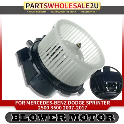 Motor calentador soplador con jaula ventilador para Mercedes-Benz Dodge Sprinter 2500 3500 07-18 Foto 1 de 4