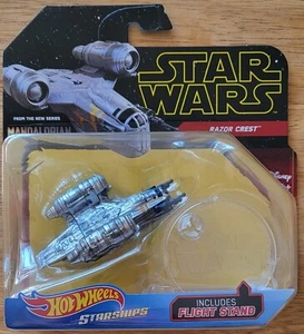 Hot Wheels Star Wars Starships Mandalorian Razor Crest - Foto 1 di 2