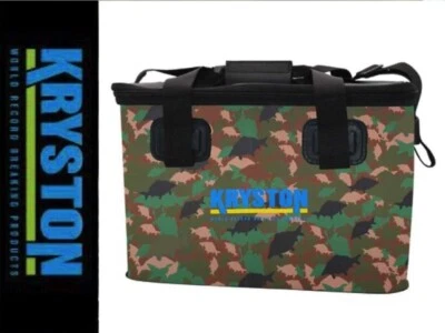 Kryston EVA Tasche Wasserdicht Karpfen Angelgepäck 30L oder 40L Liter Camo