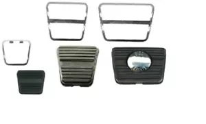 72- 81 CAMARO, FIREBIRD GM "DISC BRAKE" CLUTCH E-BRAKE PEDAL PAD SET - Picture 1 of 1