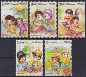 F-EX39448 MALAYSIA MNH 2018 DRAWING CHILDREN CARTOON. - Picture 1 of 1