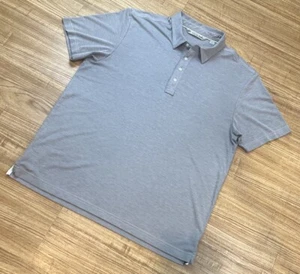 Travis Mathew Herren Gr. XL Golf Polo Kurzarm Pima Baumwolle grau leicht - Bild 1 von 8