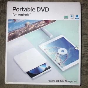 Hitachi-LG GP96Y Portable DVD For Android SEALED BRAND NEW - Afbeelding 1 van 1