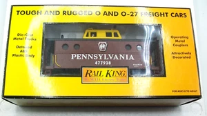 MTH Rail King 30-4136c Pennsylvania Porthole Caboose 477938 NEW in box - Picture 1 of 7