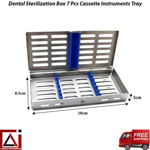Bandeja de instrumentos de casete Beaden® 7 piezas herramientas de laboratorio quirúrgico dental nuevo CE - Imagen 1 de 6